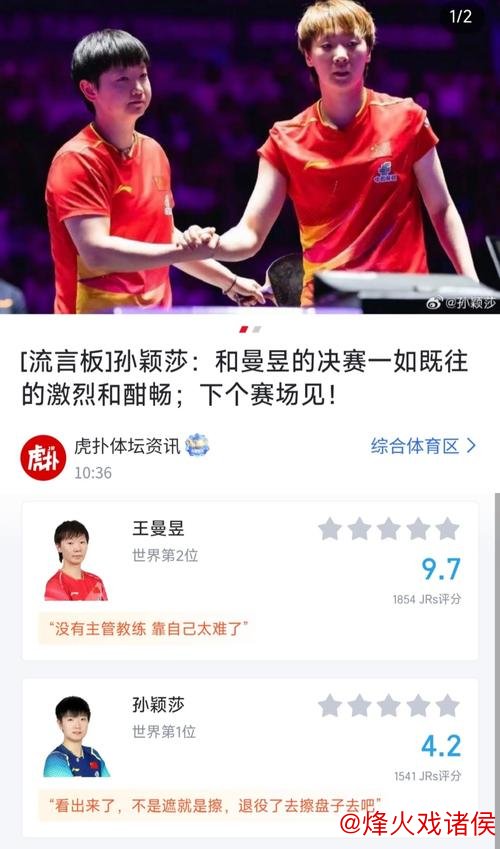 数据解析：孙颖莎迅猛正手对决王曼昱坚固反手，<a href=